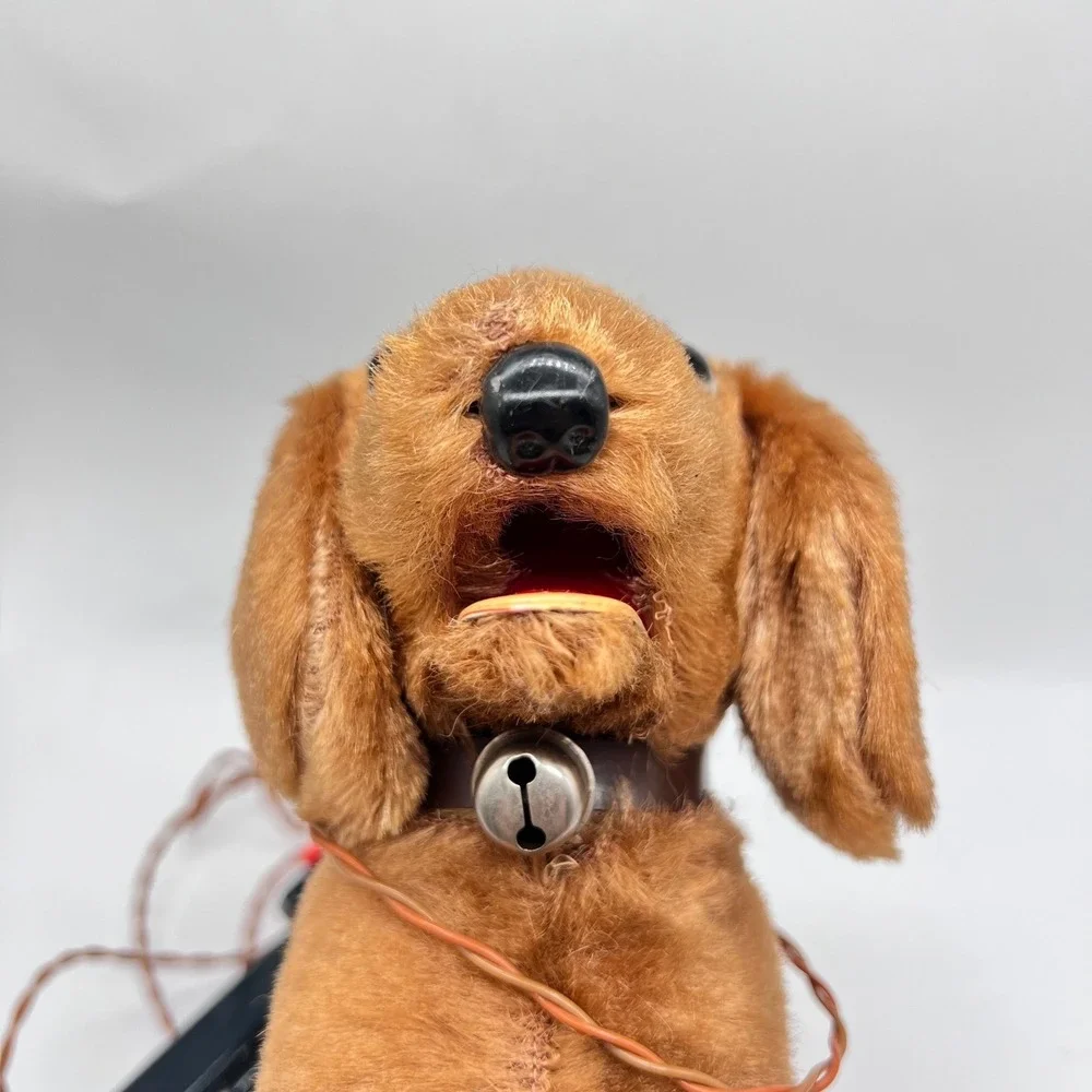 Vintage Bobo The Frisky Puppy Walking Barking Battery Remote Control 1950s Works